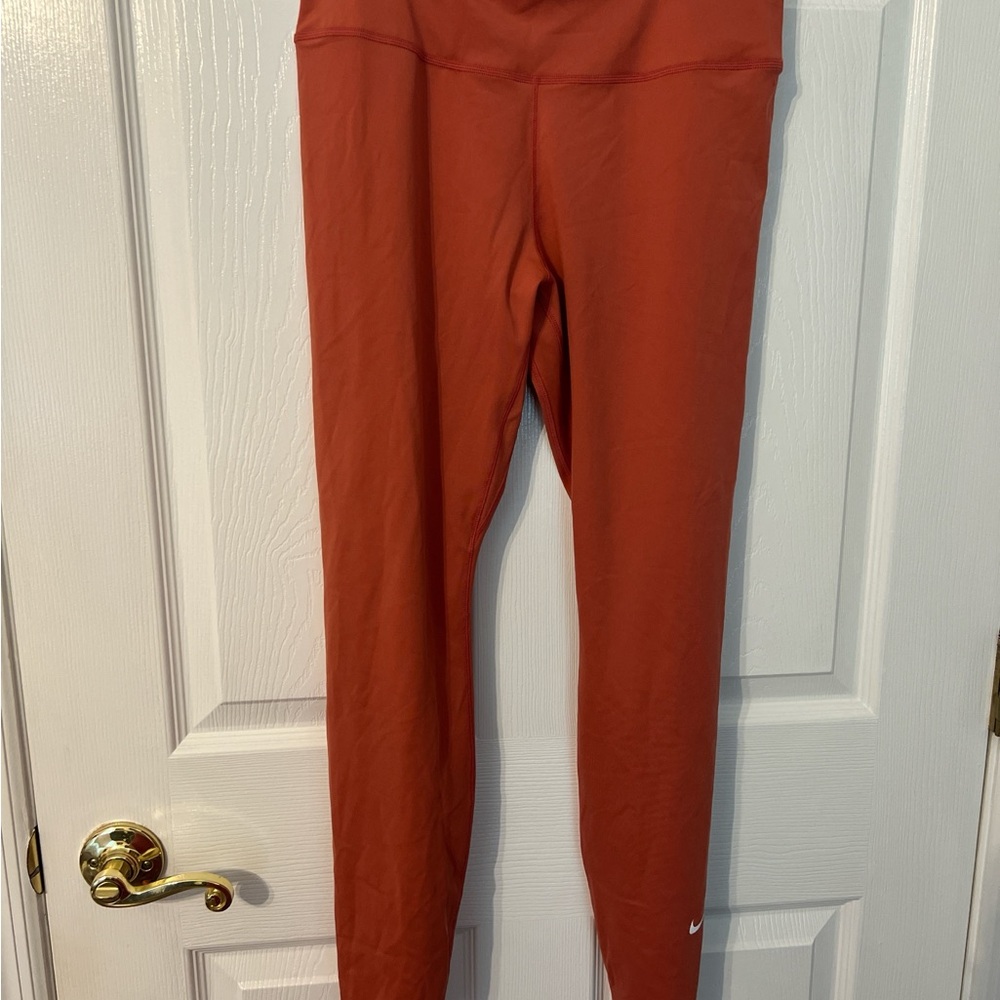Nike Dri-FIT Burnt Orange Leggings